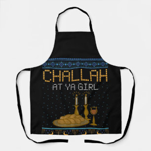 Delantal Challah En Ya Chica Coincidiendo Con Famosos Navid