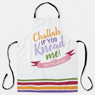 Delantal Challah si me Necesitas Colorido Floral Quirky Adu