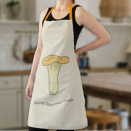 Delantal Chanterelle Botánico Mushroom Apron