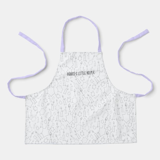 Delantal Chanukah Apron (Anverso)