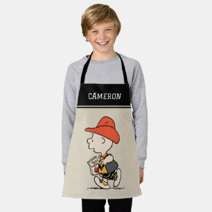 Delantal Charlie Brown vaquero Halloween