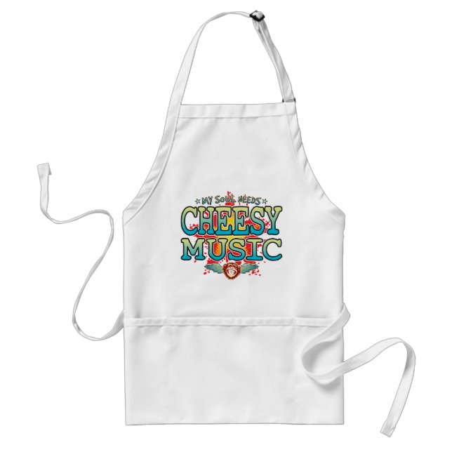 Delantal Cheesy Music Soul Apron (Frente)