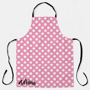 Delantal Chef Adrina grande con patrón decorativo