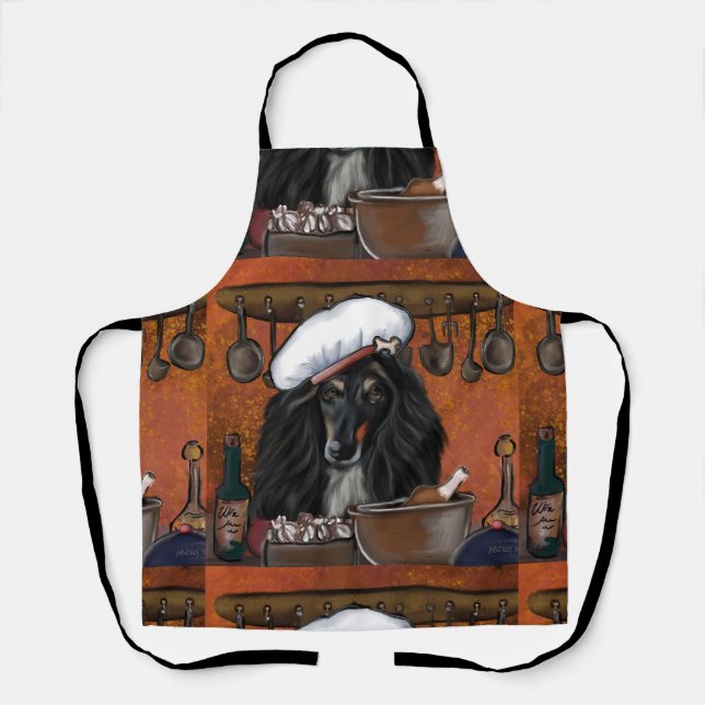 Delantal Chef afgano (Anverso)