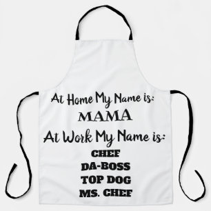 DELANTAL CHEF APRON, APRON PARA MAMÁ, APRON PARA EL CHEF, D