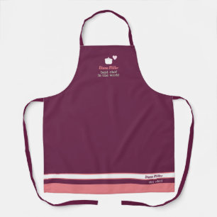 Delantal Chef Apron con su nombre