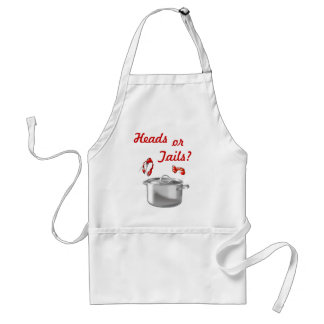 Delantal Chef cajún cabeza o cola de Apron