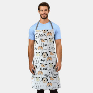 Delantal Chef Chef Perro Lover Apron