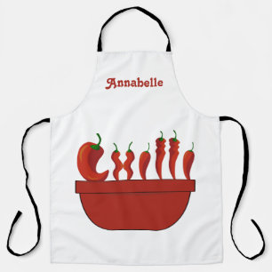 Delantal Chef Chili Personaliza a Long Apron