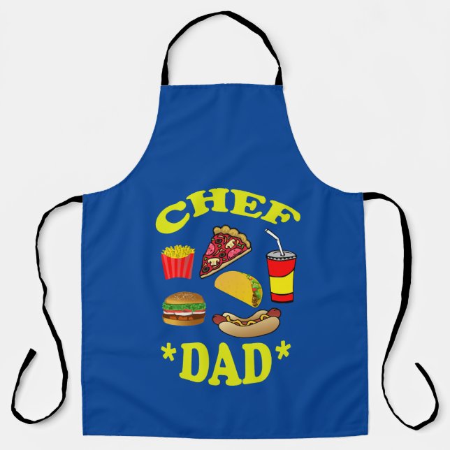 Delantal Chef Dad Apron (Anverso)