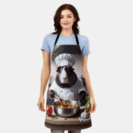 Delantal Chef de cerdo de Guinea