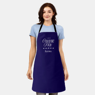 Delantal Chef de Comida Reconfortante Editable Color Person