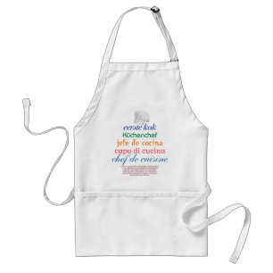 Delantal chef de cuisine