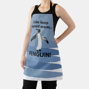 Delantal Chef de Repostería Divertido Pingüino