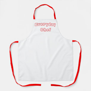 Delantal Chef Diario Divertida Cocina