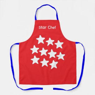 Delantal Chef Estelar Correas Azules