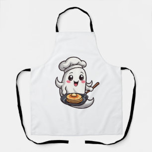 Delantal Chef Fantasma – Camiseta Divertida de Cocina de Ha