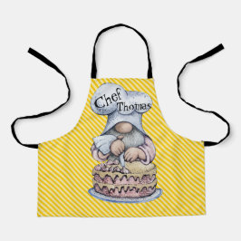 Delantal Chef Gnome