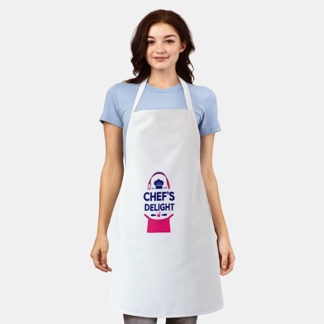 Delantal Chef-Grade Cooking Apron with Pockets – Unisex Kit (Gastado)