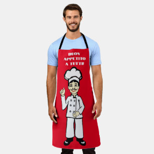 Delantal Chef italiano