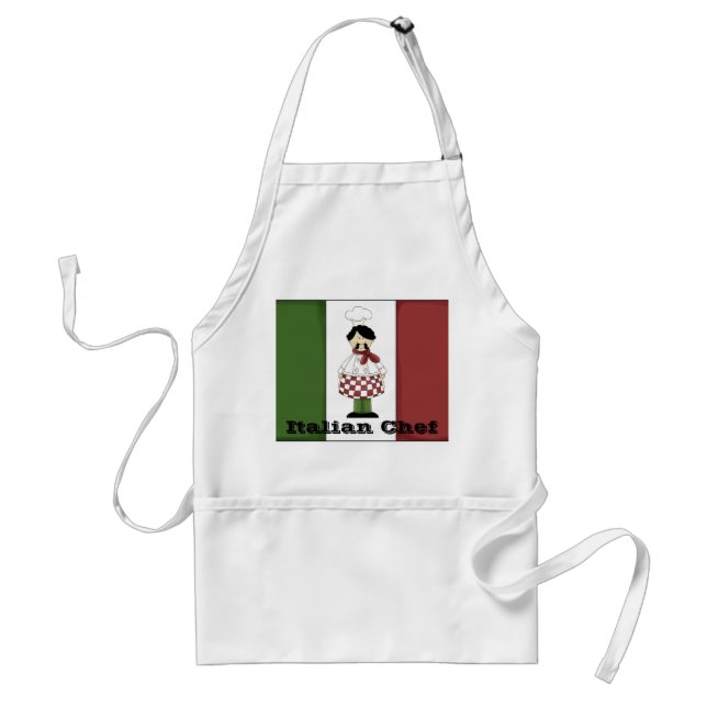 Delantal Chef italiano #2 Apron (Frente)
