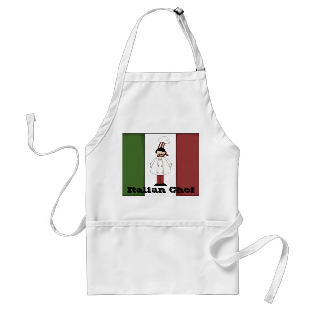 Delantal Chef italiano nº 1 Apron (Frente)