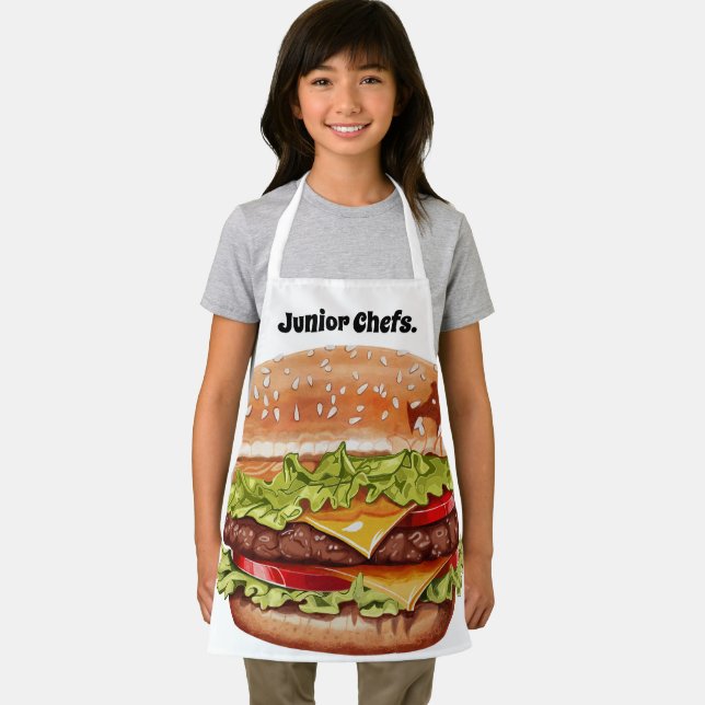 Delantal Chef Junior. (in situ)
