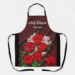 Delantal Chef Love You All-Over Print Apron