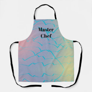 Delantal Chef Maestro Moderno Poco Común