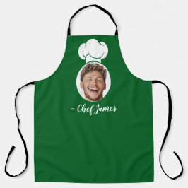 Delantal Chef personalizado con regalo de cocina con foto y