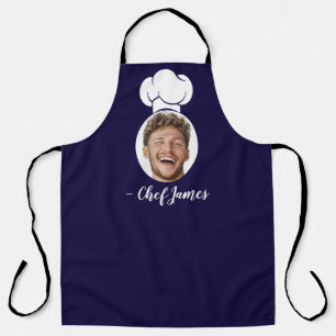 Delantal Chef personalizado con regalo de cocina con foto y