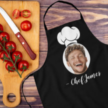 Chef personalizado con regalo de cocina con foto y