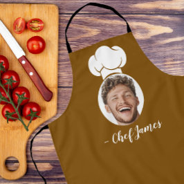 Delantal Chef personalizado con regalo de cocina con foto y
