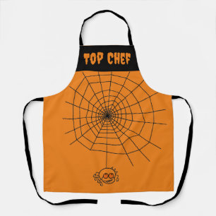 Delantal "Chef superior". Apron Spider Halloween