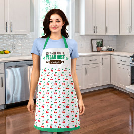 Delantal Chef Vegan moderno