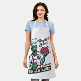 Delantal chef zombi