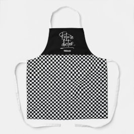 Delantal Chequean a futuro estudiante Médico Med personaliz