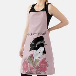 Delantal Cherry Blossom Geisha