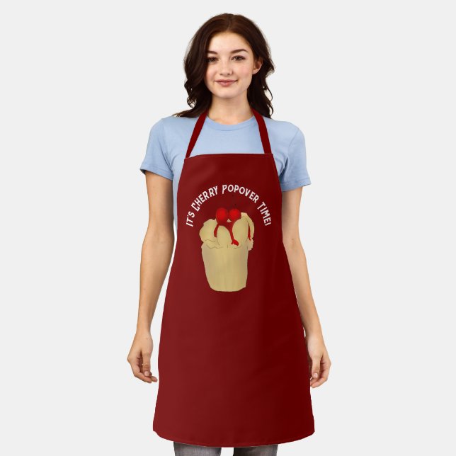 Delantal Cherry Popover  (Gastado)