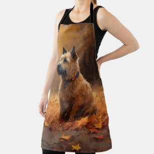 Delantal Chesapeake Bay Terrier en otoño