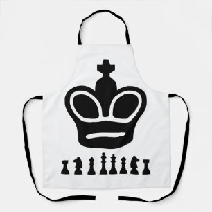 Delantal Chess Kitchen King