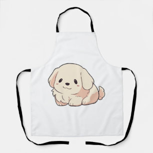 Delantal Chibi Golden Retriever Puppy