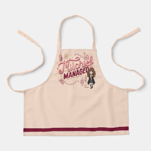 Delantal Chibi Hermione "Mischief Managed"
