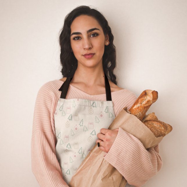 Delantal Chic Christmas (Subido por el creador)