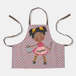 Delantal Chica afroamericano Apron