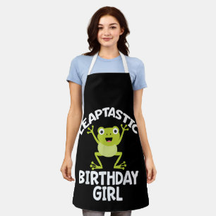 Delantal Chica Cumpleañera del Año Bisiesto Chiste Divertid