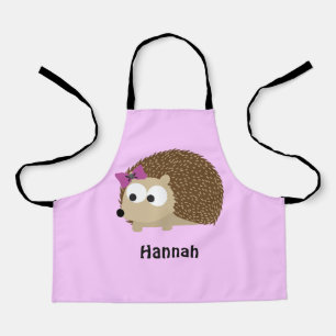 Delantal Chica Cute Hedgehog