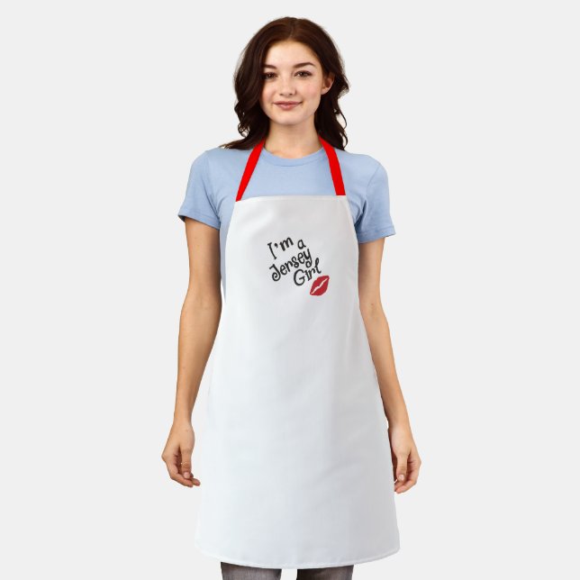 Delantal Chica de Jersey Apron (Gastado)
