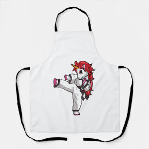 Delantal Chica de Karate Unicornio Taekwondo Jiu Jitsu MMA