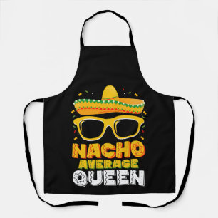 Delantal Chica de la familia de la reina promedio nacho Cin